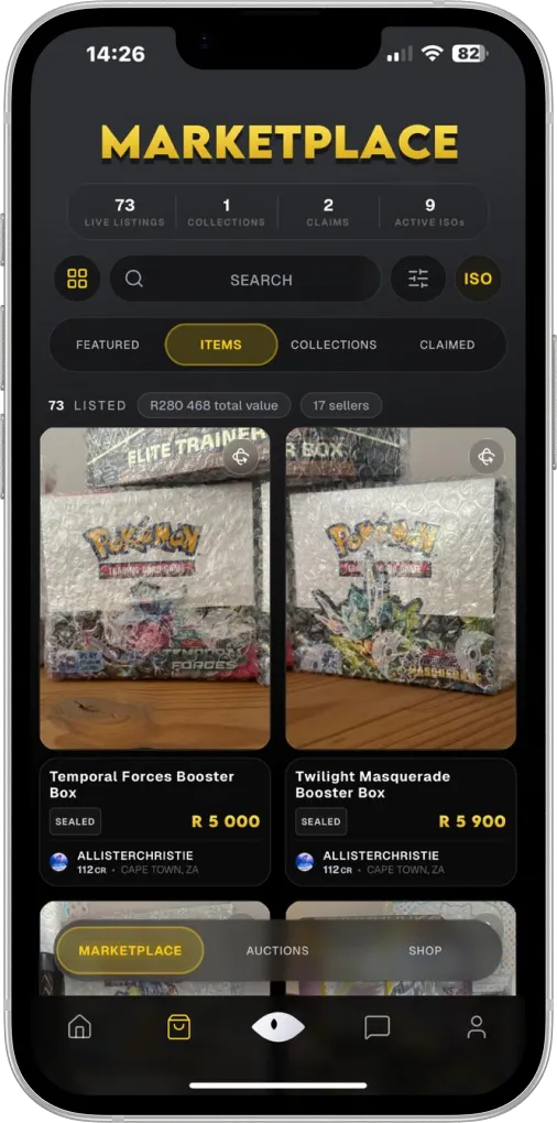 Marketplace app